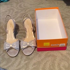 Kate spade muse metallic kitten heel 10.5